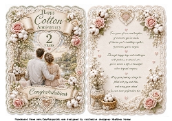 2 years cotton anniversary
