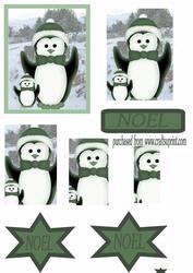 Green Penguin Noel