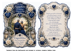 45th anniversary saphire