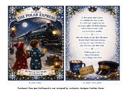 lucy and george at the polar express