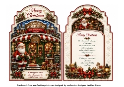 shaped christmas workshop