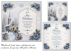 blue christmas church