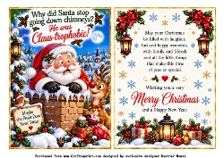 why did santa stop going down chimneys