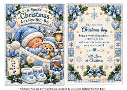 a special christmas new baby boy