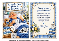 sorry to hear youre in hospital