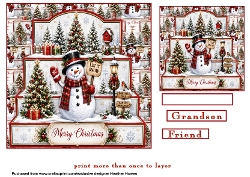 step it up the snowman