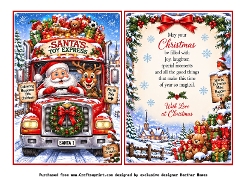 santas toy truck