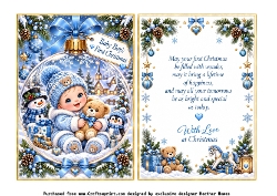 baby boy bauble
