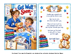 get well soon boy hospital