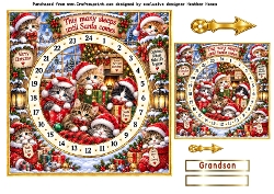 cats advent card