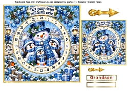 cup1465516_107 - blue snowman advent card