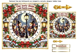 singing mice advent card