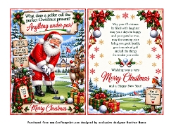 what does the golfer call a perfect christmas present