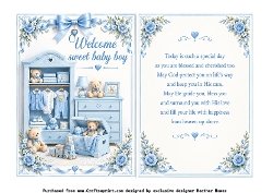 welcome sweet baby boy