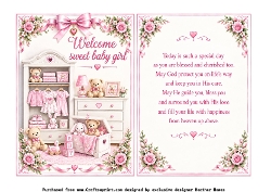 welcome sweet baby girl
