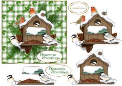 Christmas Bird House