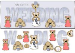 Beary Happy Wedding Day Dl