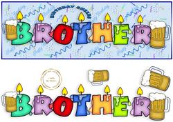 Brother Dl Birthday Cheers