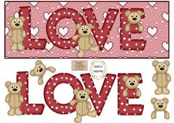 Polka Dot Love Bears
