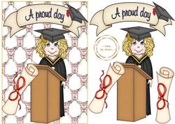 A Proud Day Graduation Girl