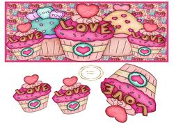 Cupcakes Galore Love Dl
