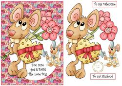 Cheesy Valentine Card