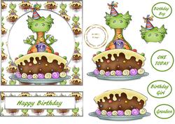 Dragon Birthday Card