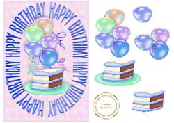 Cakes and Balloons