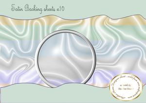 Silky Satin Backing Sheets