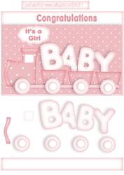 Baby Train Girl