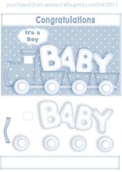 Polka Dot Baby Trainboy