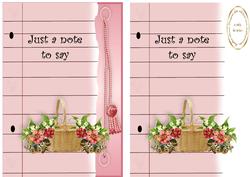 Just a Note to Say Pink