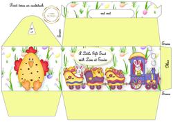 Easter Gable Treat Box