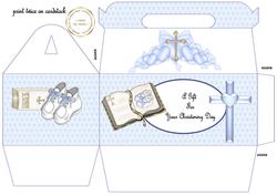Gable Christening Boy Box