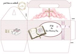 Gable Christening Gift Box Girl