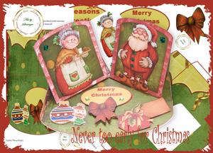Never Too Early for Christmas Double Easel Kit