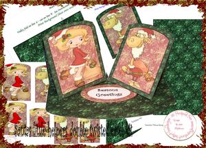 Santas Helpers Twisted Easel Kit
