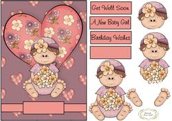 Floral Baby Versatile Sheet
