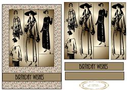 Stamped Look Fashion Ladies