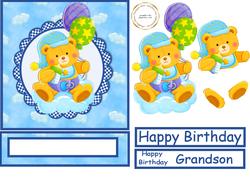 Grandson Birthday Bear