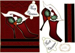 Modern Christmas Shoe Design