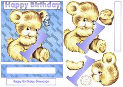 1 Today Teddy Easel