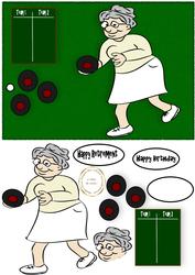 Grandma Plays Bowls