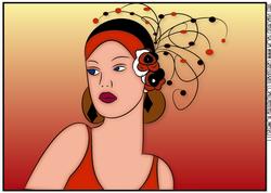 Amber Deco A4