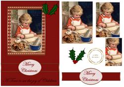 Christmas Baking Vintage