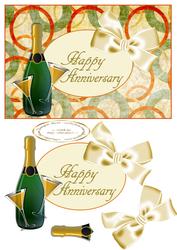 Retro Circles Anniversary
