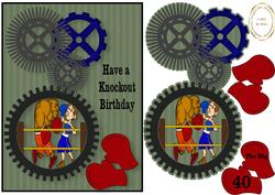 Steampunk Knockout Birthday