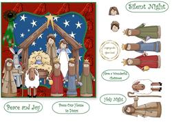 Nativity Embossed