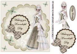Elegant Scalloped Lady