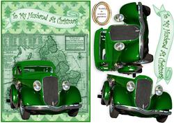 Vintage Car for Husband at Christmas